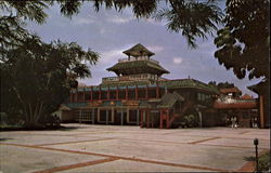 A View Of The Chinese Section Of International Bazaar Freeport, Bahamas Caribbean Islands Postcard Postcard