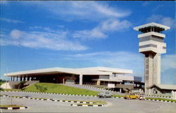 International Airport Postcard