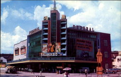 Federal Theatre Postcard