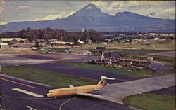 Aviateca Jet Bac 111 Postcard