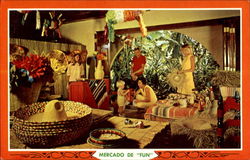 Shopping In Mexico Postcard
