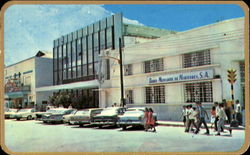 Bank Palace And Cinema Reynosa, TAMPS Mexico Postcard Postcard