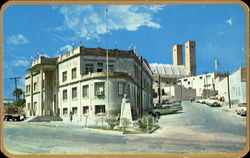Monument And Street Reynosa, TAMPS Mexico Postcard Postcard