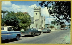 Street And Temple Reynosa, TAMPS Mexico Postcard Postcard
