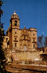 San Cayetano Church At La Valenciana Mine Postcard