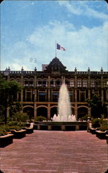 Fountain And Government Palace Cuernavaca, MOR Mexico Postcard Postcard