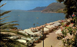Panoramic View Of Lake Chapala Mexico Postcard Postcard