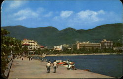View Of Mole Acapulco, GRO Mexico Postcard 