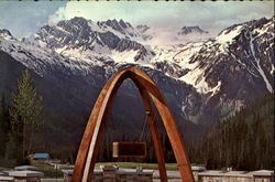 Rogers Pass Memorial Arch Canada Misc. Canada Postcard Postcard