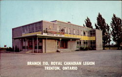 Branch 110 Royal Canadian Legion Postcard