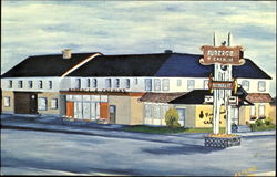 Auberge 4 Chemins Postcard