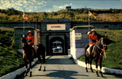 Entrance To Halifax Citdel Postcard