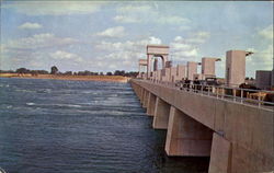 Iroquois Control Dam Postcard