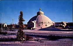 Igloo Church Postcard
