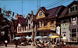 Markham Street Village, Bloor and Bathurst Streets Postcard
