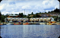 Dock And Court Units Postcard