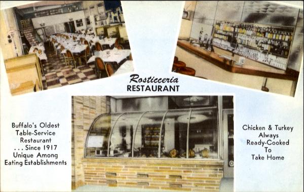 Rostieceria Restaurant, 635 Main St. Buffalo New York