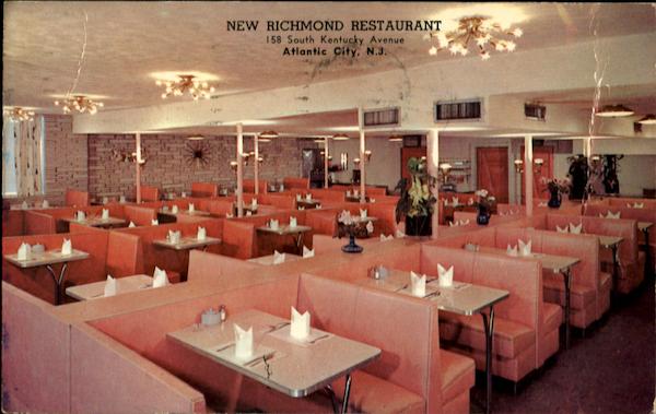 New Richmond Restaurant, 158 South Kentucky Avenue Atlantic City New Jersey