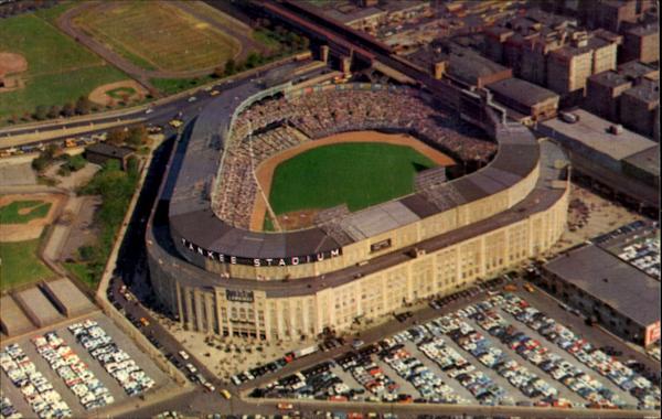 Airview Of Yankee Stadium, 161st St. & River Ave. New York City