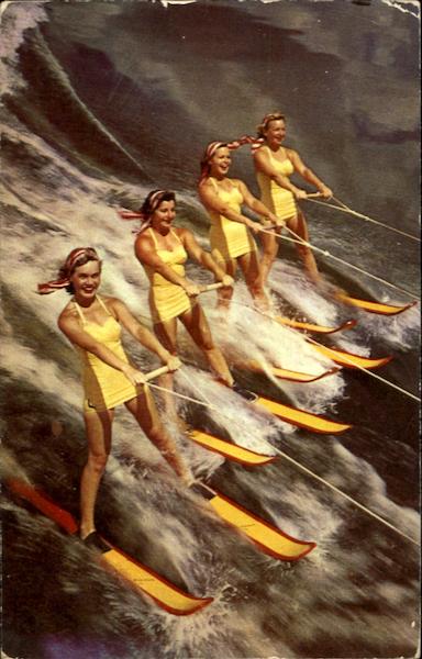 Sking Is Fun In The Florida Sun Cypress Gardens