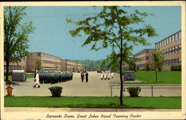 Modern Navy Barracks Great Lakes Illinois