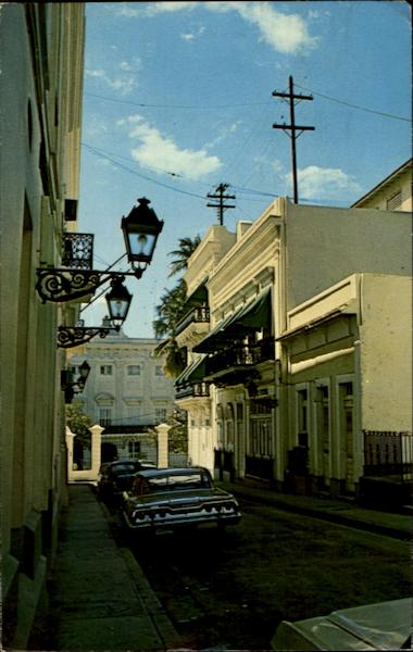 Fortaleza Street Puerto Rico