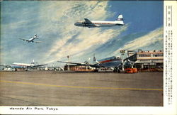 Haneda Air Port Postcard