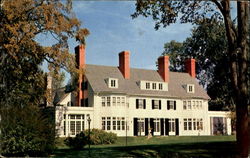 Four Chimney's Luncheon Bennington, VT Postcard Postcard