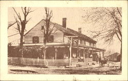 Historic Colt's Neck Inn, Route 537 Postcard