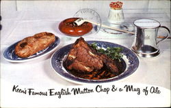 Keen's English Chop House & Pipe Club, 72 W. 36the Str. Postcard