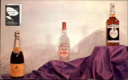 Willie's Wines & Liquors Postcard