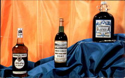 Willie's Wines & Liquors Postcard