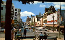 Northampton Street Easton, PA Postcard Postcard