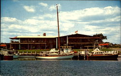 The Flying Bridge Restaurant Falmouth, MA Postcard Postcard