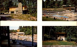 Victor Vito's Diamond Point Motel Postcard
