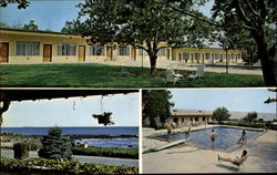 Twin Light Manor Motor Inn Gloucester, MA Postcard Postcard