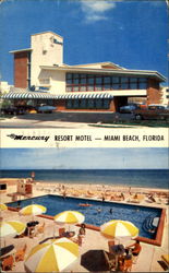 The Mercury Resort Motel Postcard