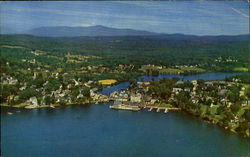 Air View Of Wolfeboro New Hampshire Postcard Postcard