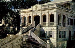 Majestic Entrance To Government House, Christianstead Postcard