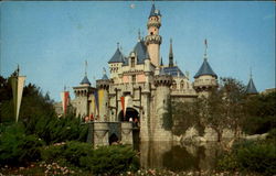 Sleeping Beauty Castle Fantasyland Postcard