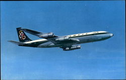 Olympic Airways Boeing 707-320 Postcard