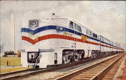 Freedom Train Postcard Postcard