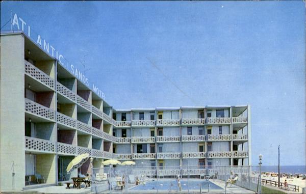 Atlantic Sand Motel, Boardwalk & Maryland Ave Rehoboth Beach Delaware