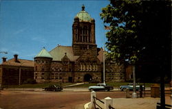 Bristol County Court House Taunton, MA Postcard Postcard