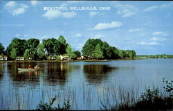 Beautiful Wellsville Postcard