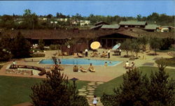 Los Gatos Lodge, 50 Saratoga Avenue Postcard