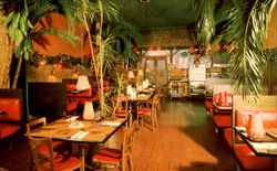 Tampico Dinner House, 167½ Regent Street Postcard