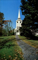 Unitarian Church Harvard, MA Postcard Postcard