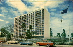 Beautiful View Of The Americana Hotel Postcard