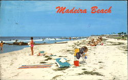 Madeira Beach Florida Postcard Postcard